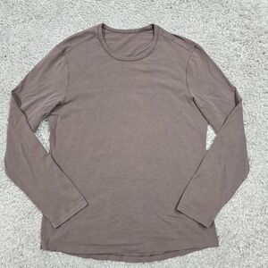 Lululemon Men 5 Year Basic Long Sleeve Shirt Size Medium Soft Casual Lounge